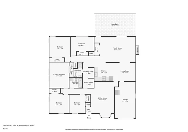 Photo 41 of Single family home for sale at 2625 Turtle Crk Dr, Hazel Crest, IL 60429 | MLS# 12774088 | Listing updated on 2026-10-07