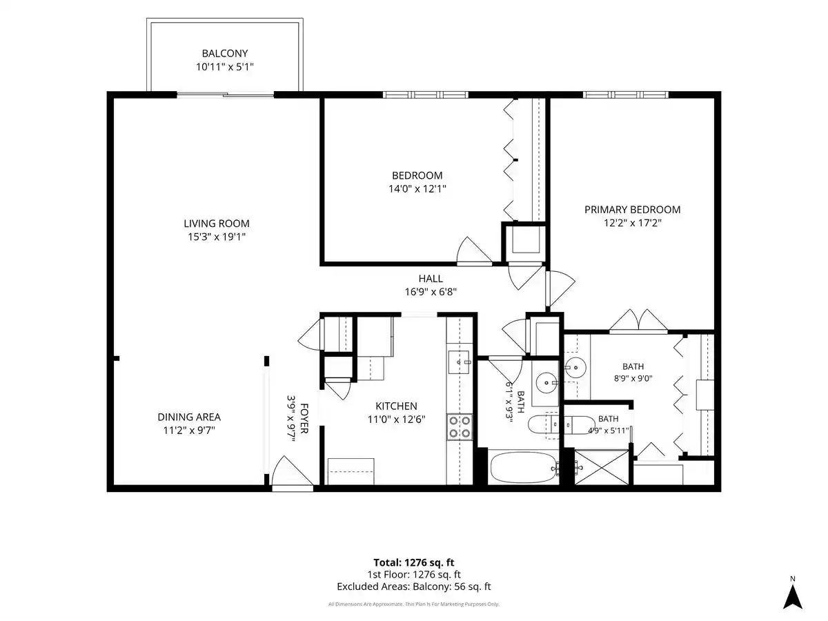 Listing Photo 18 - Condo for sale in 2300 W Talcott Rd located at 2300 W Talcott Rd, Park Ridge, IL 60068 - Unit #2B1