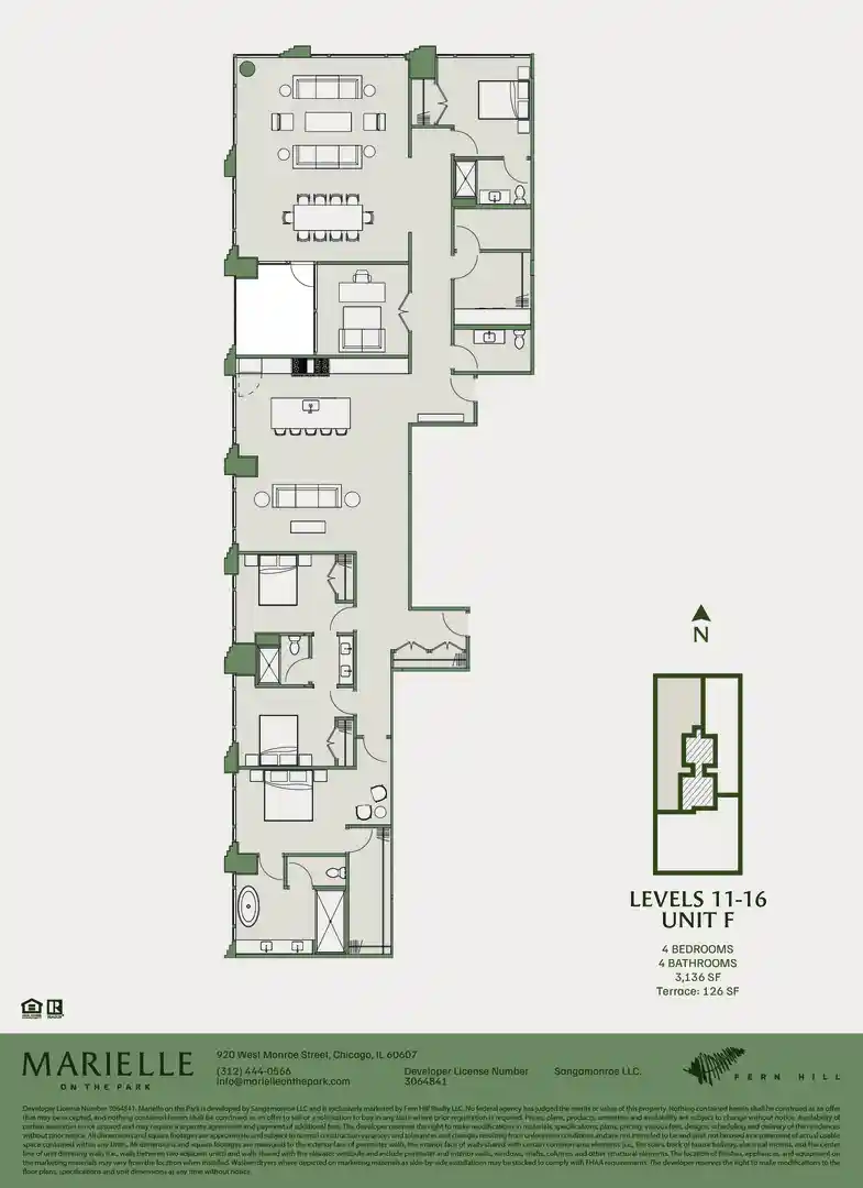 Listing Photo 11 - Condo for sale in 920 W Monroe St located at 920 W Monroe St, Chicago, IL 60607 - Unit #1102