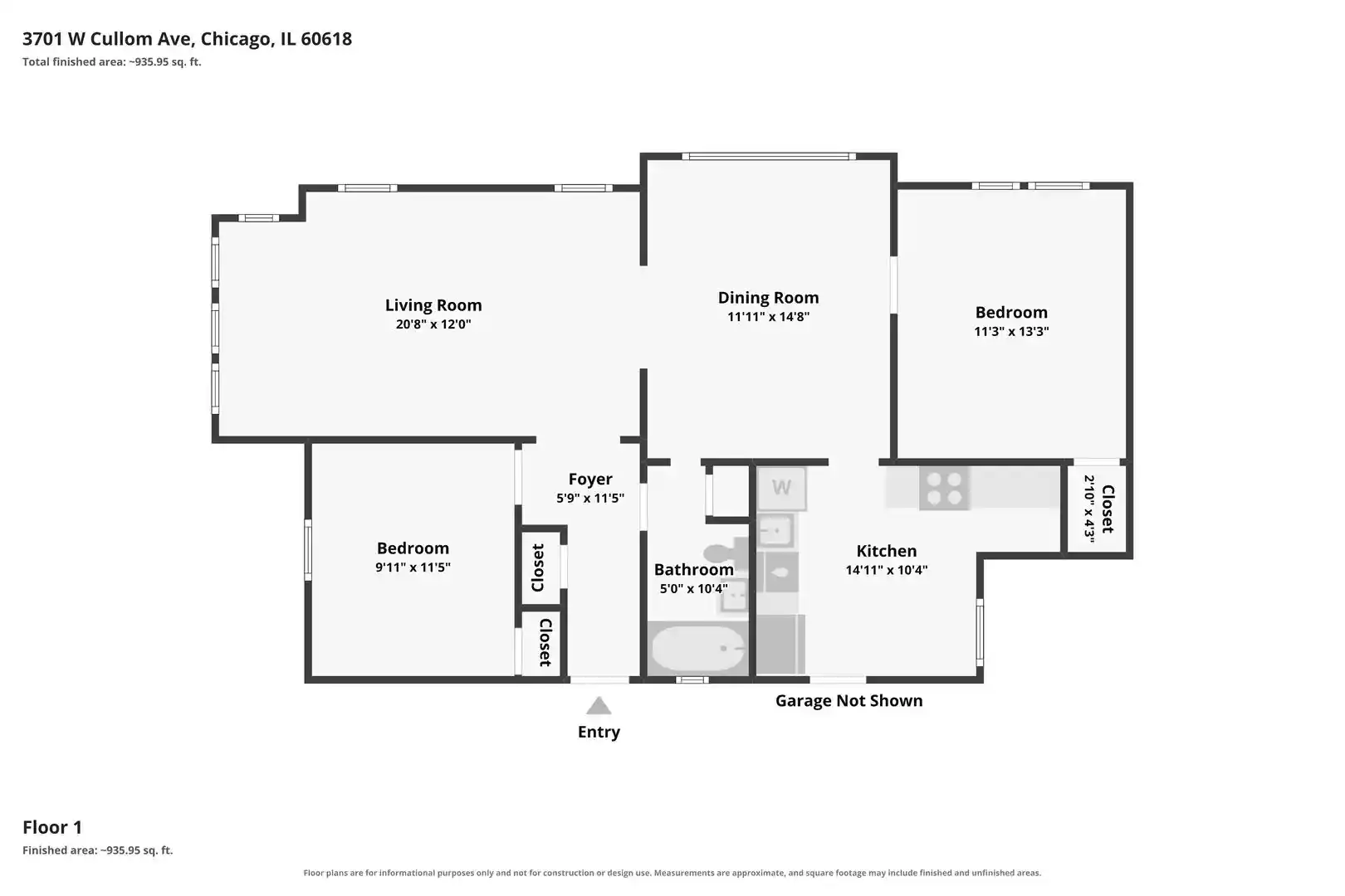 Listing Photo 18 - Condo for sale in 3701 W Cullom Ave located at 3701 W Cullom Ave, Chicago, IL 60618 - Unit #2B