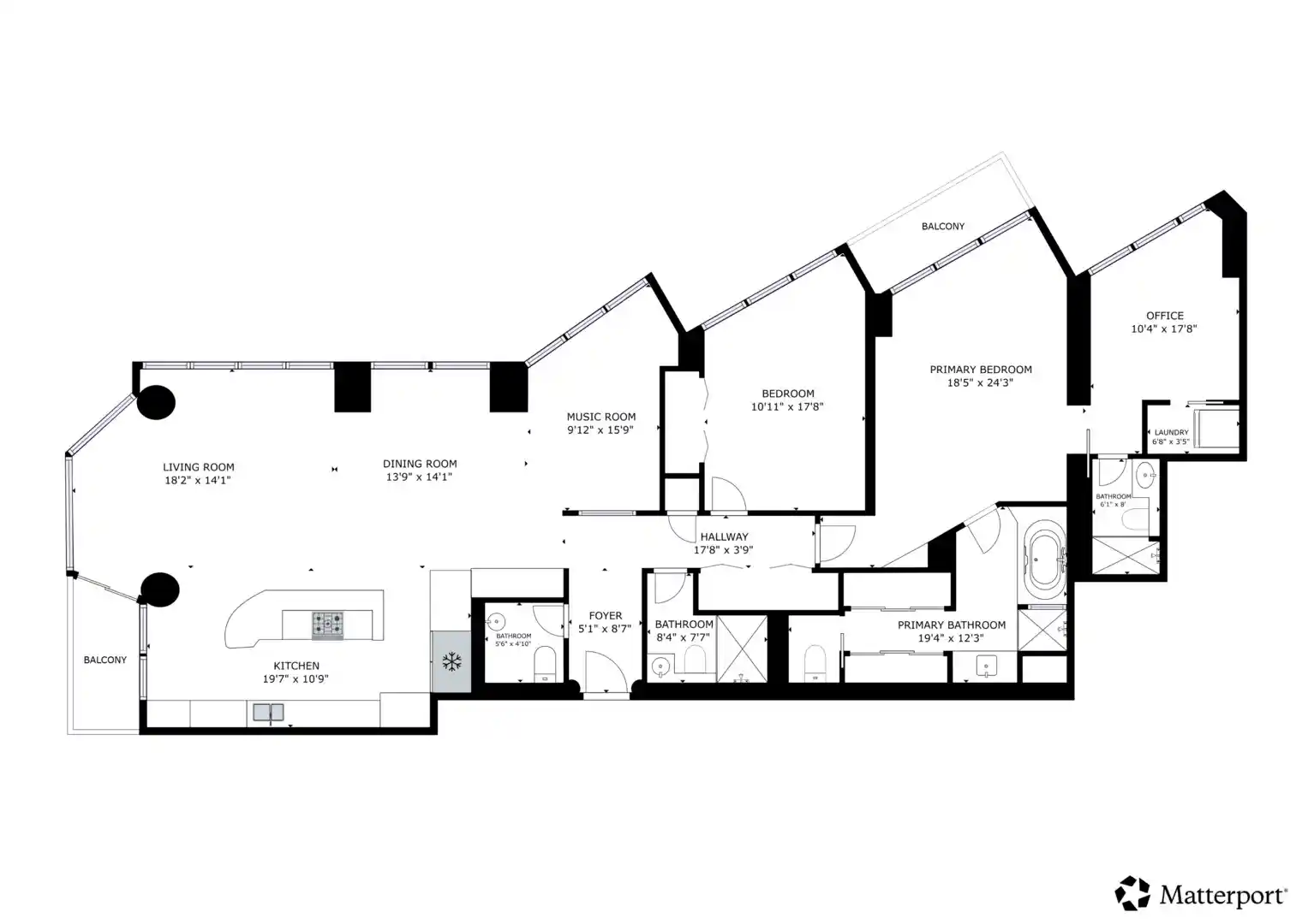 Listing Photo 84 - Condo for sale in 111 W Maple St located at 111 W Maple St, Chicago, IL 60610 - Unit #3402-3404