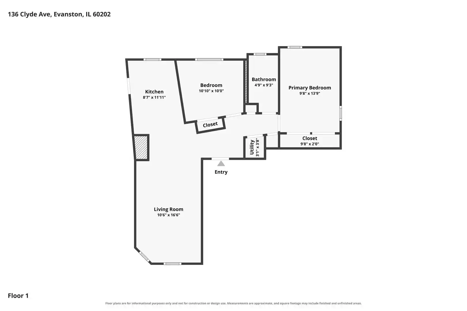 Listing Photo 19 - Condo for sale in 136 Clyde Ave located at 136 Clyde Ave, Evanston, IL 60202 - Unit #2S