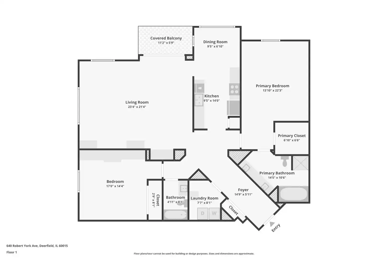 Listing Photo 24 - Condo for sale in 640 Robert York Ave located at 640 Robert York Ave, Deerfield, IL 60015 - Unit #308
