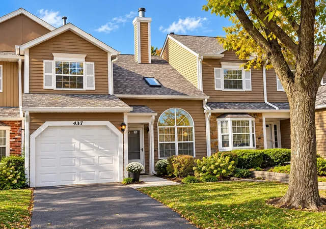 Photo 1 of Townhouse for sale at 437 Ascot Ln, Streamwood, IL 60107 | MLS# 12784793 | Listing updated on 2026-10-20