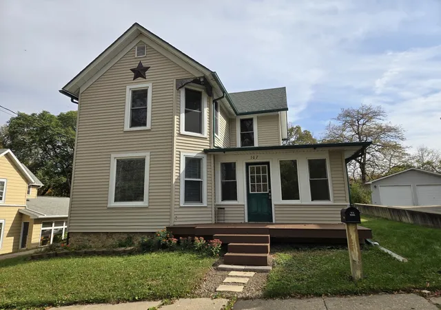 Photo 1 of Single family home for sale at 107 N Strickler Ave, Mt. Carroll, IL 61053 | MLS# 12785462 | Listing updated on 2026-10-22