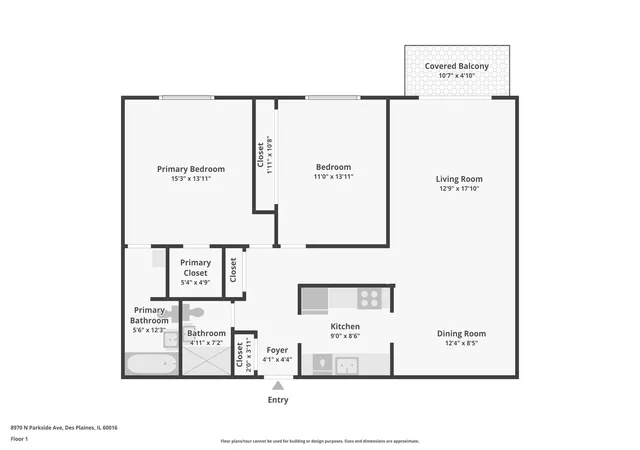 Photo 4 of Sale Pending at 8970 N Parkside Ave #304, Des Plaines, IL 60016 | MLS# 12785901 | Listing updated on 2026-10-30