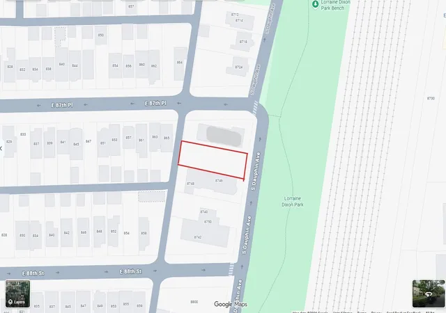 Photo 2 of Land for sale at 8736 S Dauphin Ave, Chicago, IL 60619 | MLS# 12787629 | Listing updated on 2026-10-22
