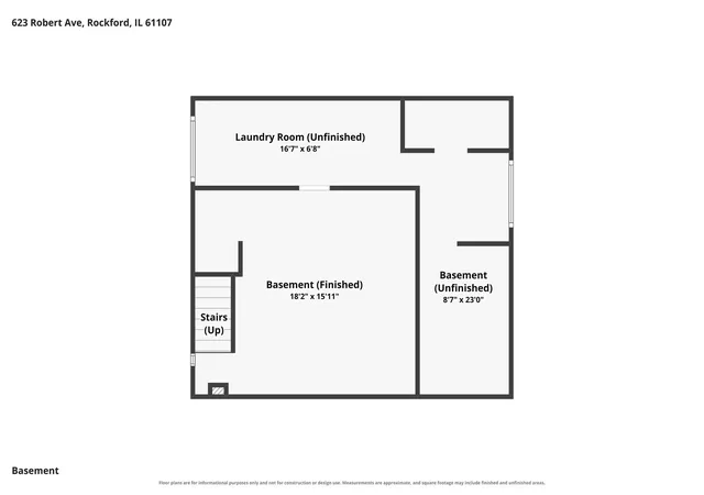 Photo 55 of Single family home for sale at 623 Robert Ave, Rockford, IL 61107 | MLS# 12787846 | Listing updated on 2026-10-27