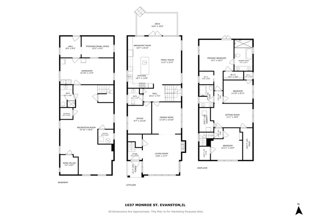 Photo 35 of Single family home for sale at 1037 Monroe St, Evanston, IL 60202 | MLS# 12788373 | Listing updated on 2026-10-27
