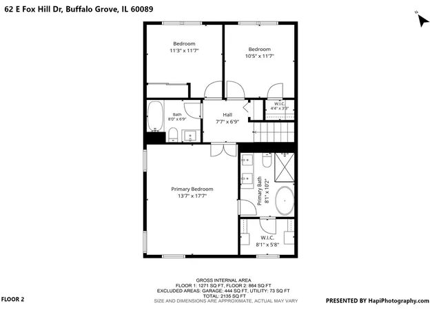 Photo 39 of Single family home for sale at 62 E Fox Hl Dr, Buffalo Grove, IL 60089 | MLS# 12788508 | Listing updated on 2026-10-21