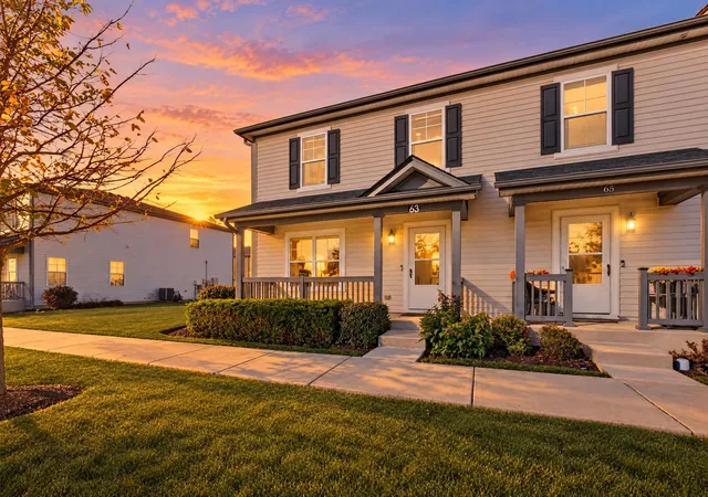 Townhouse for sale at 63 E Robinson Ave, Cortland, IL 60112 | MLS# 12789731
