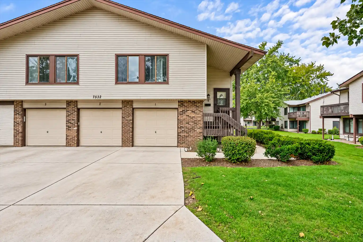 Listing Photo 1 - Condo for sale in 7532 Bristol Ln located at 7532 Bristol Ln, Hanover Park, IL 60133 - Unit 7532 Bristol Ln