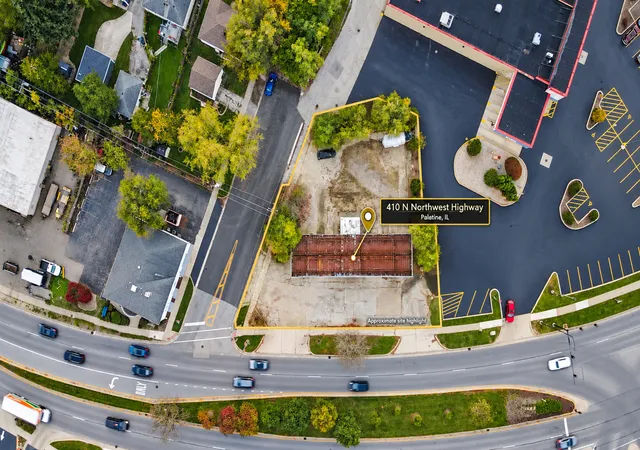Photo 2 of Land for sale at 410 N Northwest Hwy, Palatine, IL 60067 | MLS# 12794130 | Listing updated on 2026-10-27