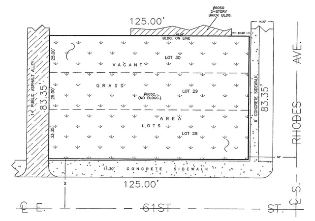 Photo 2 of Land for sale at 6052 S Rhodes Ave, Chicago, IL 60637 | MLS# 12794393 | Listing updated on 2026-10-26