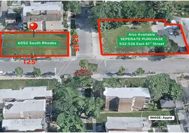Photo 3 of Land for sale at 6052 S Rhodes Ave, Chicago, IL 60637 | MLS# 12794393 | Listing updated on 2026-10-26