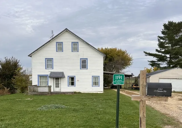 Photo 1 of Single family home for sale at 1191 S Columbian Rd, Mount Morris, IL 61054 | MLS# 12796633 | Listing updated on 2026-10-29