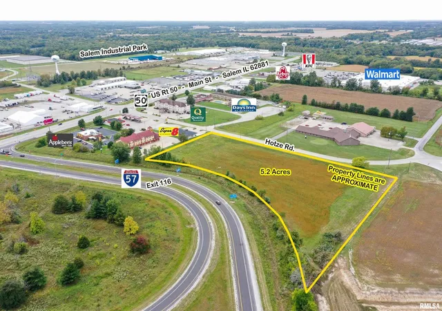 Photo 2 of Land for sale at 130 N Hotze Rd, Salem, IL 62881 | MLS# EB446491 | Listing updated on 2026-05-25