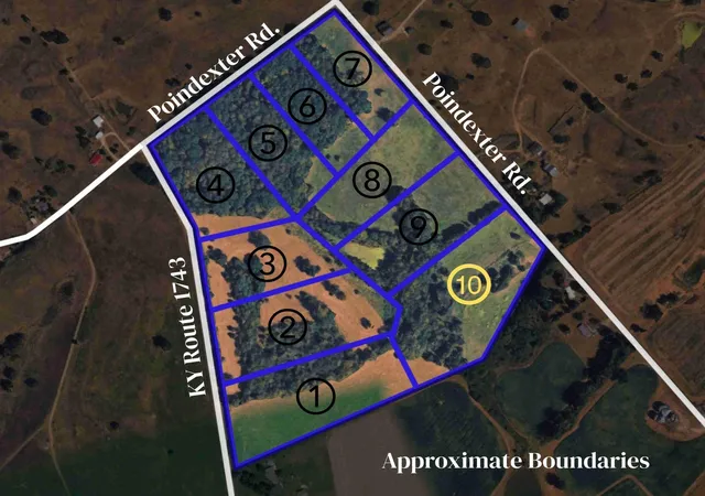 Photo 2 of Land for sale at 1874 Poindexter Rd, Cynthiana, KY 41031 | MLS# 644170 | Listing updated on 2026-06-30