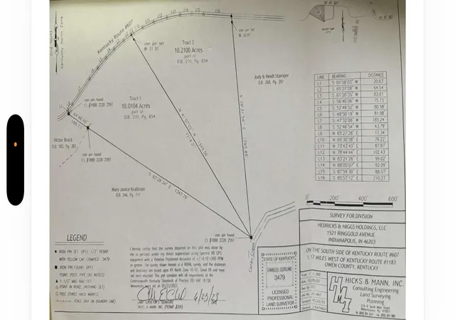 Photo 18 of Land for sale at 000 New Columbus Rd, Corinth, KY 41010 | MLS# 645844 | Listing updated on 2026-08-20