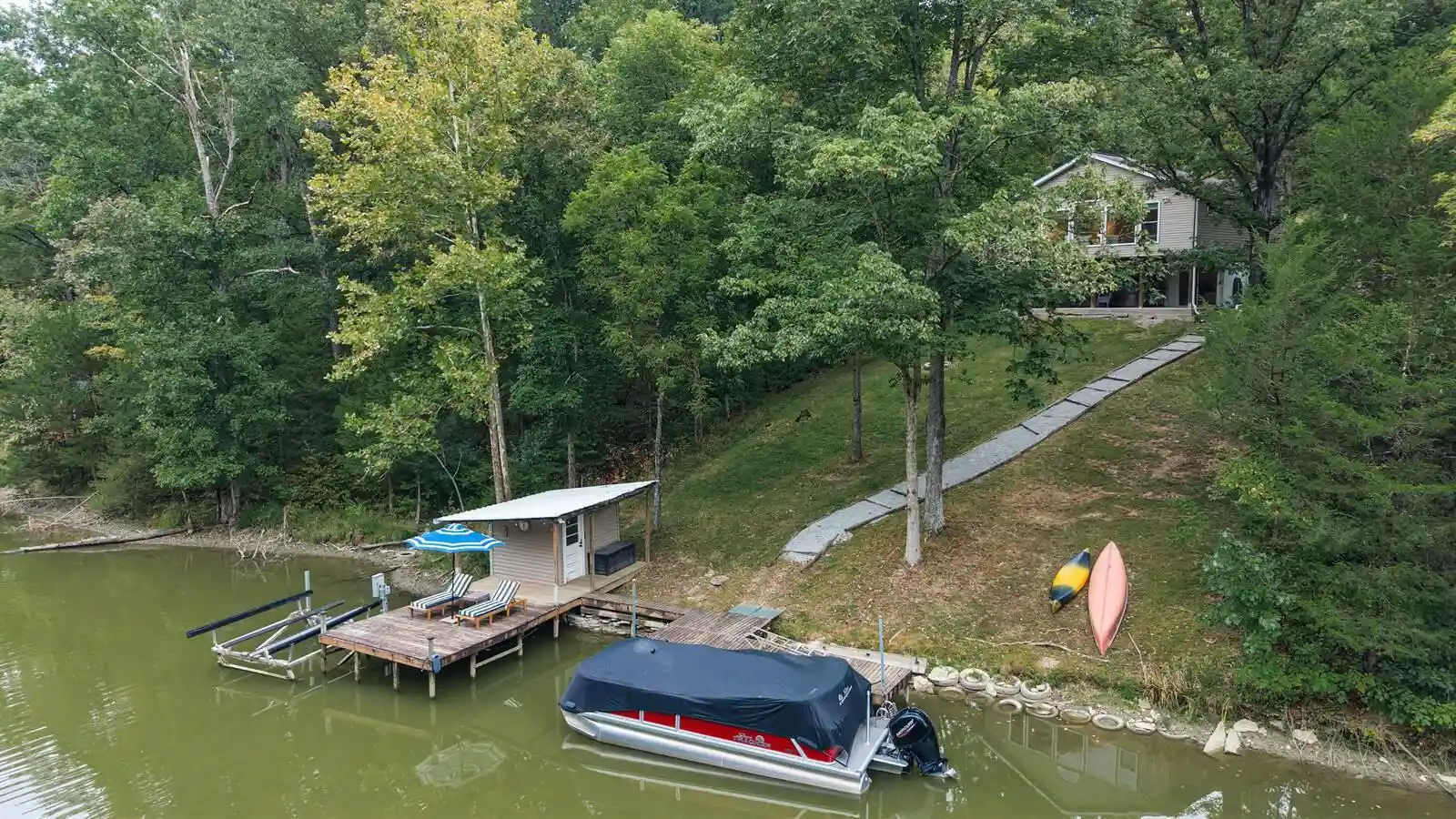 Photo 1 of Single family home for sale at 445 Elk Lake Resort Rd, Owenton, KY 40359 | MLS# 646995 | Listing updated on 2026-09-30