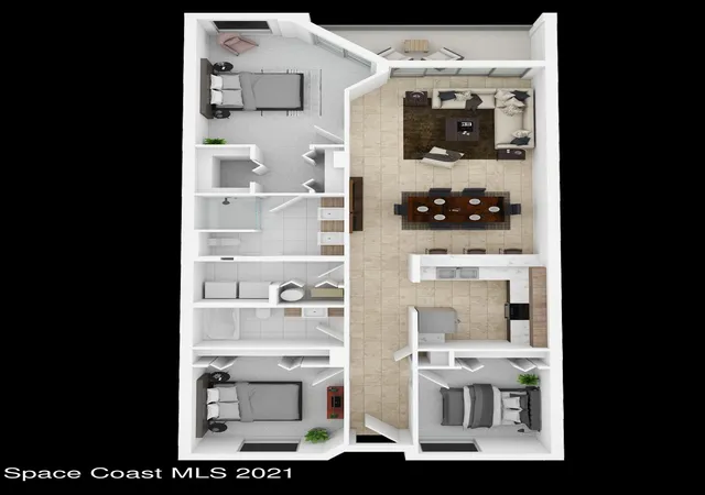 Photo 3 of Condominium at 1825 Riverside Dr #605s, Titusville, FL 32780 | MLS# 879460 | | Sold on 2022-10-21