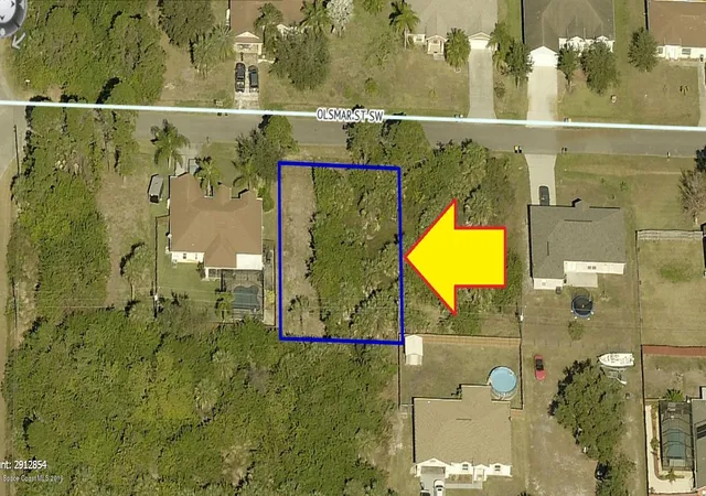 Photo 1 of Land for sale at 580 Olsmar St Sw, Palm Bay, FL 32908 | MLS# 852086 | Listing updated on 2026-05-07