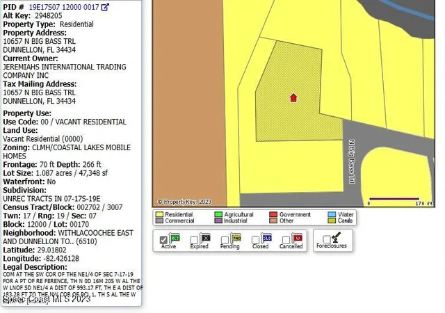 Photo 3 of Land for sale at 10657 N Big Bass Trl, Dunnellon, FL 34434 | MLS# 962708 | Listing updated on 2026-05-07