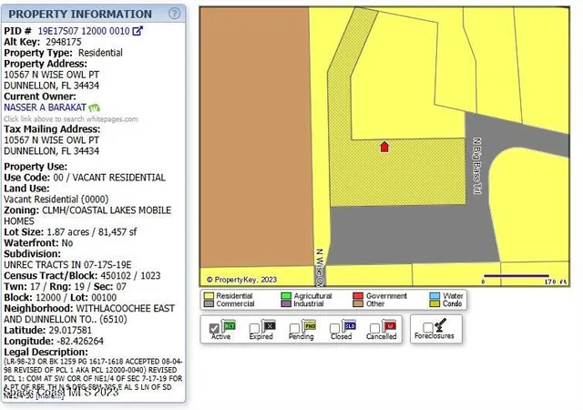 Photo 3 of Land for sale at 0000 N Wise Owl/Big Bass Trl, Dunnellon, FL 34434 | MLS# 962709 | Listing updated on 2026-05-07