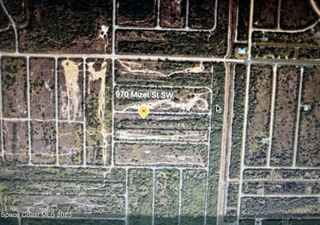 Photo 1 of Land for sale at 970 Mizet St Sw, Palm Bay, FL 32908 | MLS# 980338 | Listing updated on 2026-06-09
