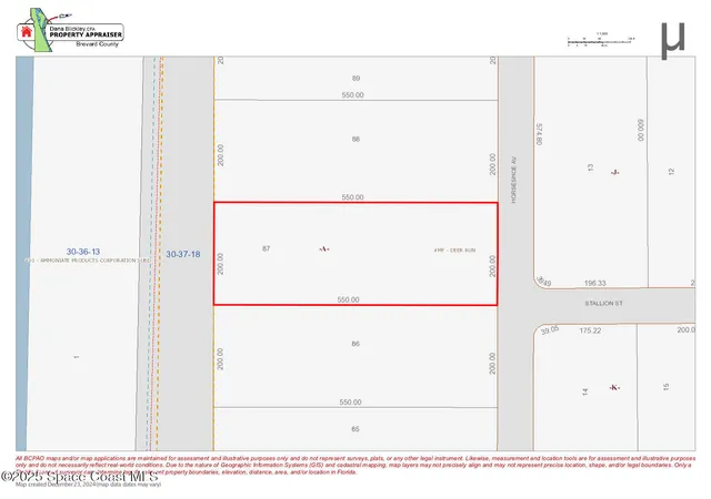 Photo 3 of Land for sale at 8556 Horseshoe Ave, Palm Bay, FL 32909 | MLS# 1033223 | Listing updated on 2026-07-01