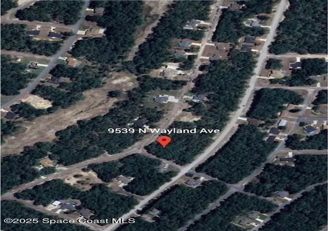 Photo 2 of Land for sale at 9539 N Wayland Ave, Citrus Springs, FL 34434 | MLS# 1033397 | Listing updated on 2026-01-29