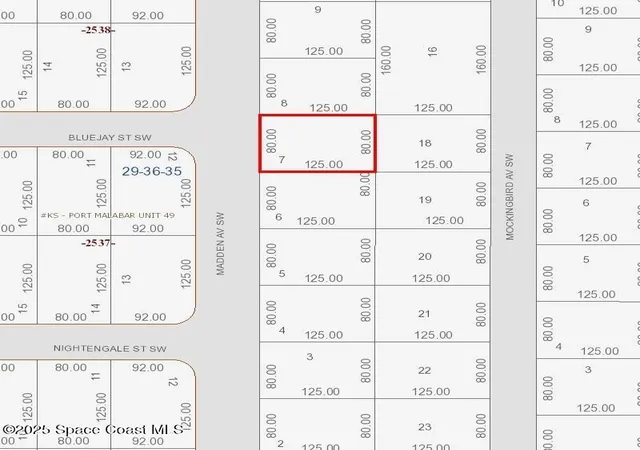 Photo 2 of Land for sale at 3313 Madden Ave Sw, Palm Bay, FL 32908 | MLS# 1036936 | Listing updated on 2026-09-08