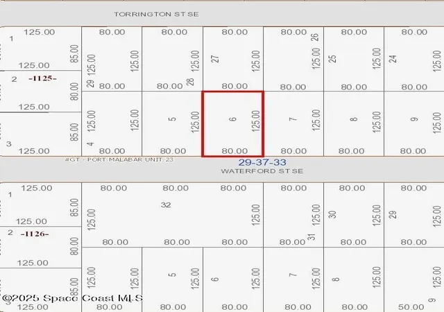 Photo 2 of Land for sale at 1225 Waterford St Se, Palm Bay, FL 32909 | MLS# 1045794 | Listing updated on 2026-09-15