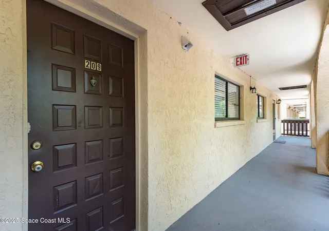 Photo 2 of Condominium at 205 Palmetto Ave #209, Merritt Island, FL 32953 | MLS# 1050729 | | Sold on 2025-08-29