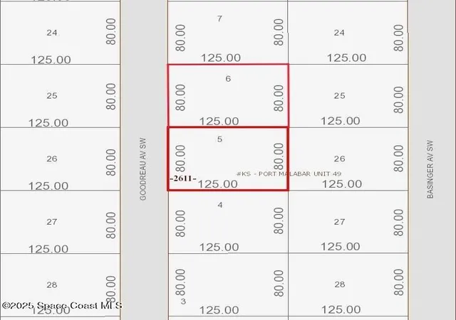 2nd image of 1991 1999 Goodreau (2 Lots) Ave Sw, Palm Bay, FL 32908 | MLS# 1051992
