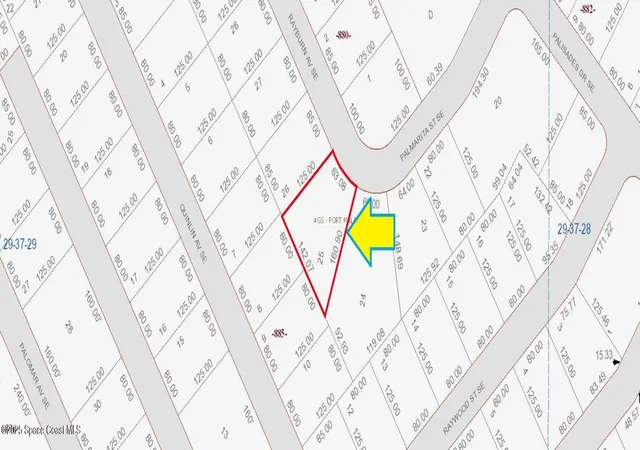 Photo 3 of Land for sale at 2598 SE Rayburn Ave, Palm Bay, FL 32909 | MLS# 1052927 | Listing updated on 2026-09-16