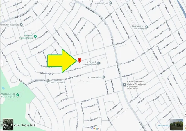 Photo 3 of Land for sale at 1580 W St Elizabeth Pl, Citrus Springs, FL 34434 | MLS# 1056614 | Listing updated on 2026-06-28