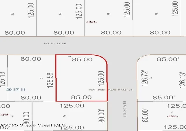 Photo 2 of Sale Pending at 166 Foley (cor Fresno) St Se, Palm Bay, FL 32909 | MLS# 1058261 | Listing updated on 2026-10-07