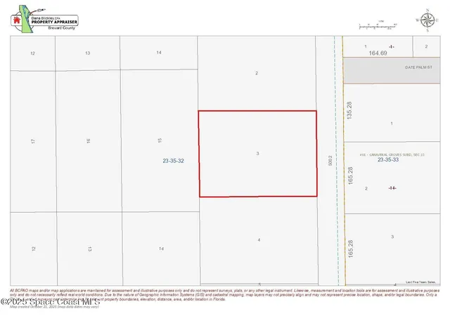 Photo 2 of Land for sale at 0 Unknown, Cocoa, FL 32927 | MLS# 1060164 | Listing updated on 2026-07-09