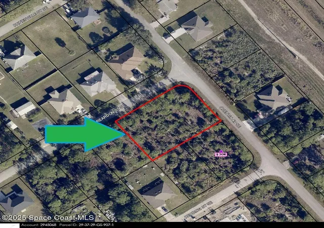 5th image of 890 Double Lot On Reardon St Se, Palm Bay, FL 32909 | MLS# 1065143