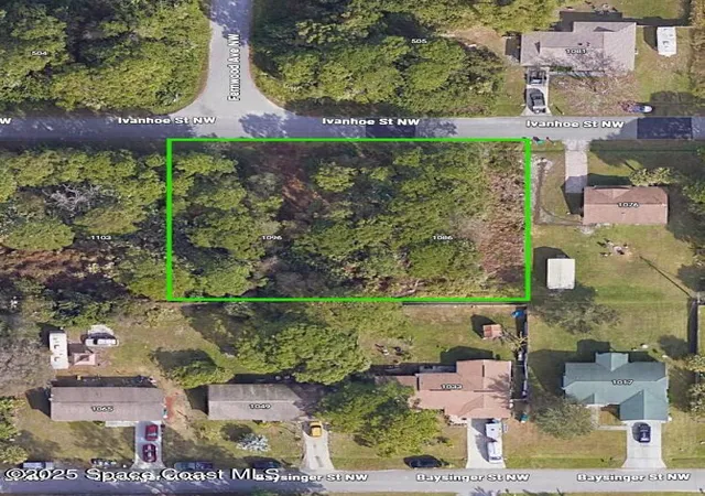 Land for sale at 1096/1086 Ivanhoe St NW, Palm Bay, FL 32907 | MLS# 1065185 | Listing updated on 2026-02-28