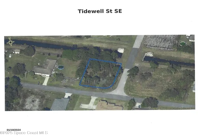 Photo 1 of Land for sale at 0000 Tidewell St Se, Palm Bay, FL 32909 | MLS# 1066557 | Listing updated on 2026-08-28