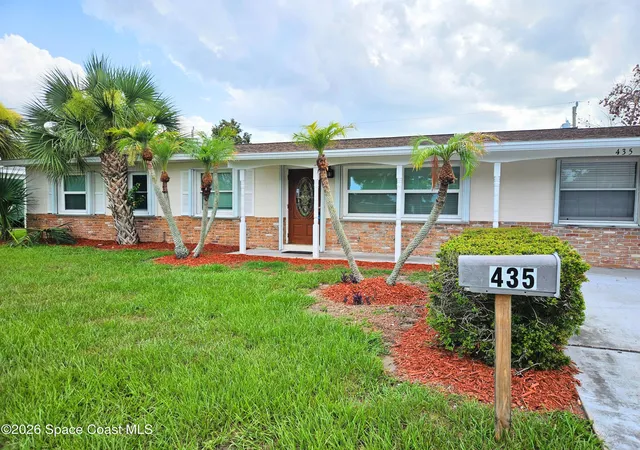 Photo 1 of Single family home for sale at 435 S Courtenay Pkwy, Merritt Island, FL 32952 | MLS# 1069059 | Listing updated on 2026-07-18