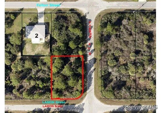 Photo 3 of Land for sale at 501 Lamon St & Farber Ave, Palm Bay, FL 32908 | MLS# 1071775 | Listing updated on 2026-04-25