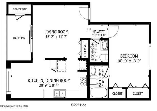 4th image of 3135 Shady Dell Ln #205, Melbourne, FL 32935 | MLS# 1073351