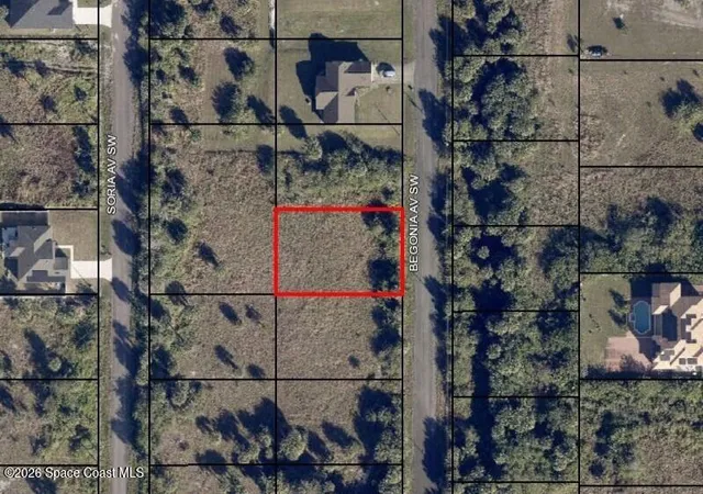 Land for sale at 2178 Begonia Ave SW, Palm Bay, FL 32908 | MLS# 1073636