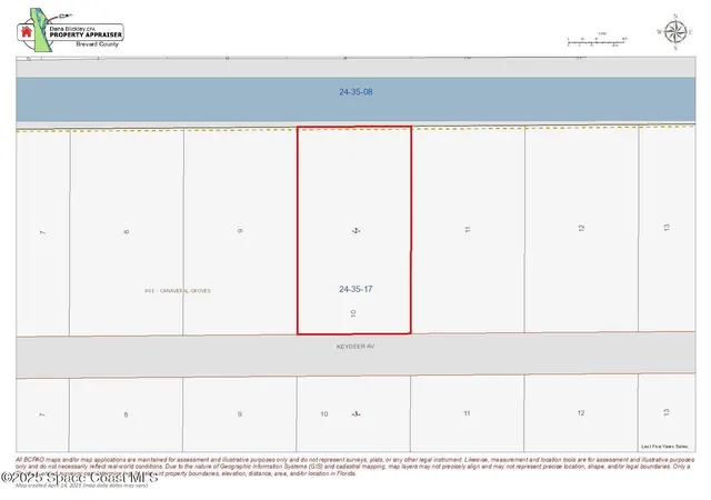 Photo 2 of Land for sale at 0 Keydeer Ave, Cocoa, FL 32926 | MLS# 1074019 | Listing updated on 2026-07-21