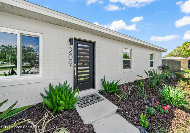 Photo 1 of Sale Pending at 209 Orchid Blvd, Melbourne, FL 32901 | MLS# 1074288 | Listing updated on 2026-06-23