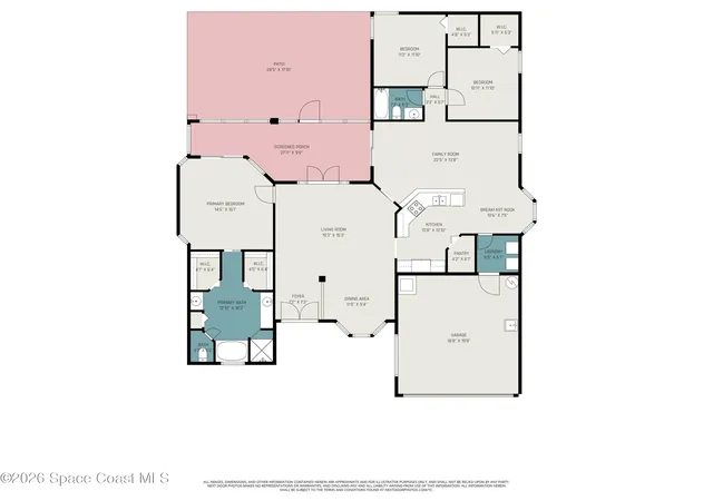 Photo 3 of Single family home for sale at 835 Rebus Ave Sw, Palm Bay, FL 32908 | MLS# 1075381 | Listing updated on 2026-09-19