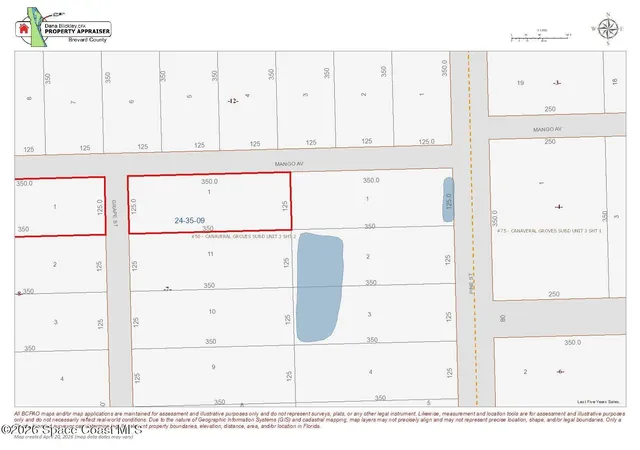 Photo 2 of Land for sale at 0 Grape And Mango St, Cocoa, FL 32926 | MLS# 1075114 | Listing updated on 2026-04-22